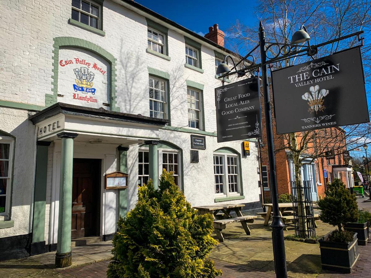 卡恩谷酒店 Llanfyllin 外观 照片